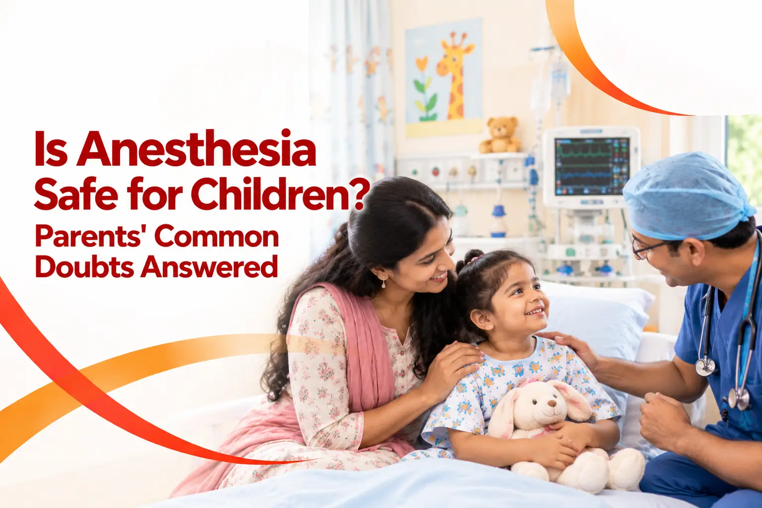 is anesthesia safe for children - Jaydeep Hospital